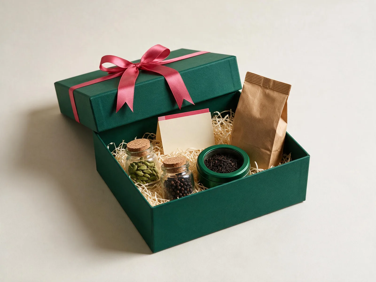 The Kerala Box, open, with what is inside