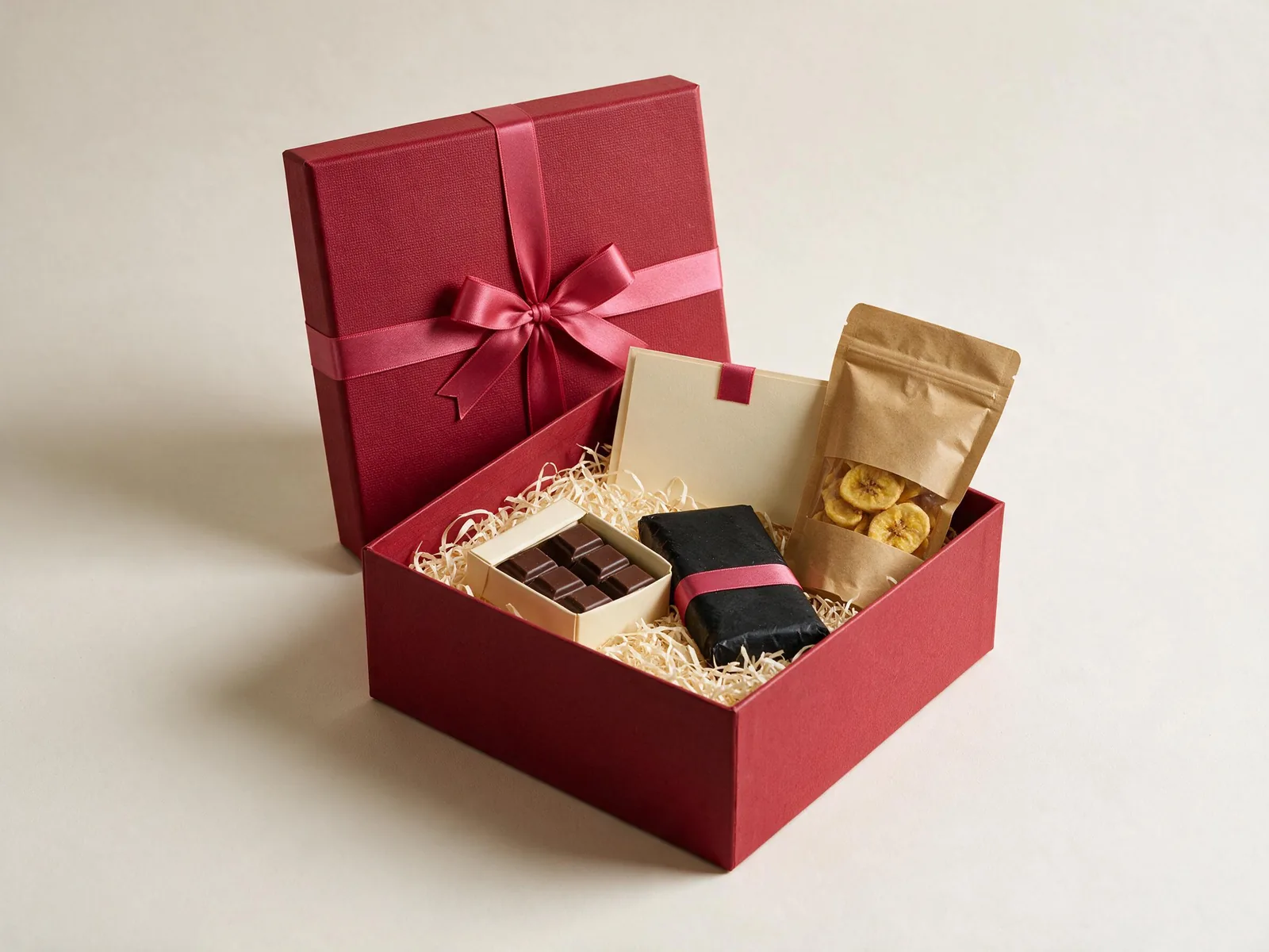 The Sweet Box, open, with what is inside
